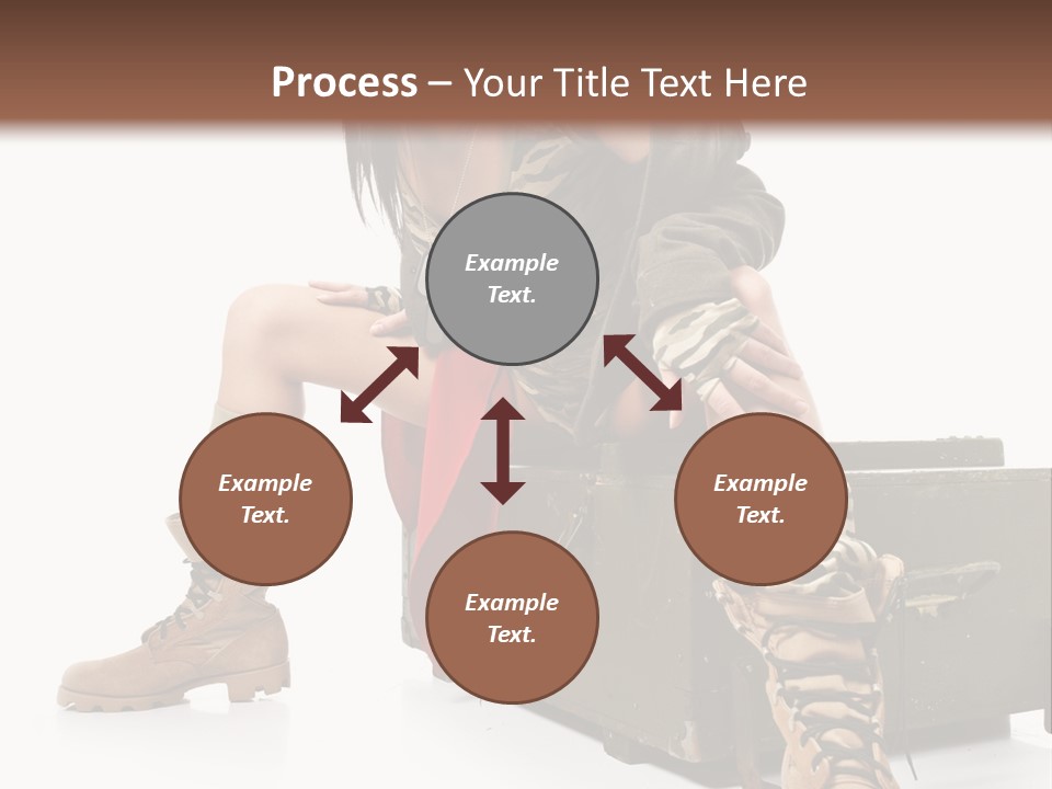 Cool Retro Styled Flag PowerPoint Template