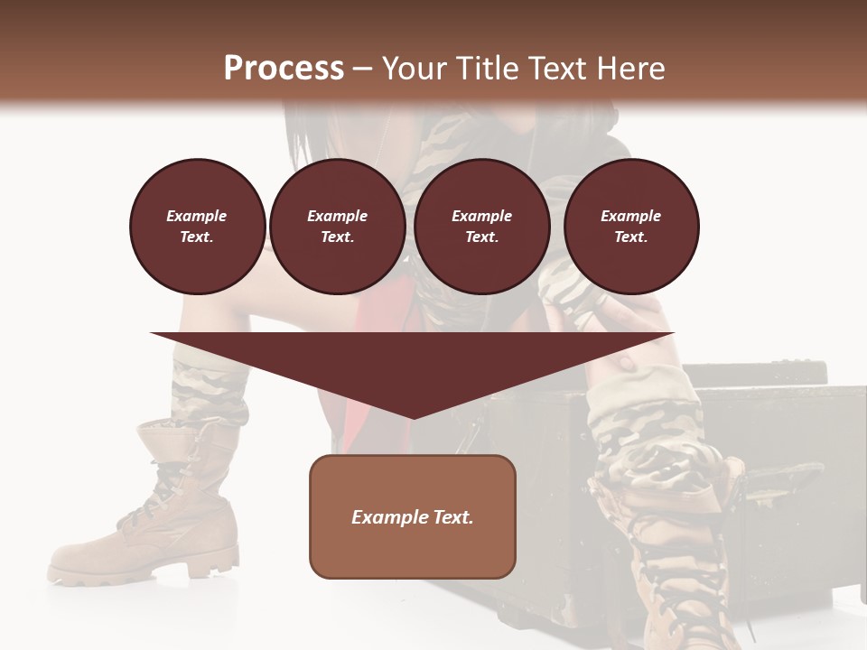 Cool Retro Styled Flag PowerPoint Template