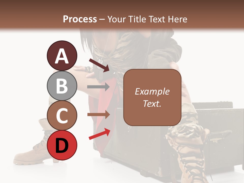 Cool Retro Styled Flag PowerPoint Template