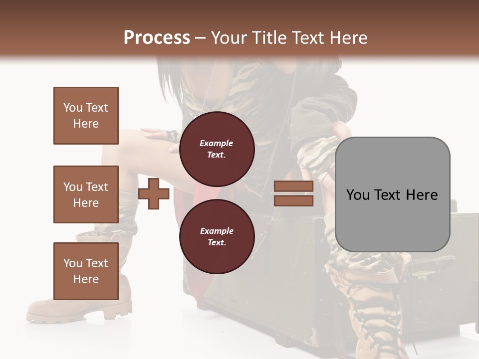 Cool Retro Styled Flag PowerPoint Template