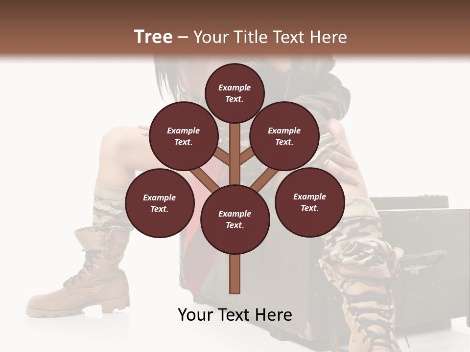 Cool Retro Styled Flag PowerPoint Template