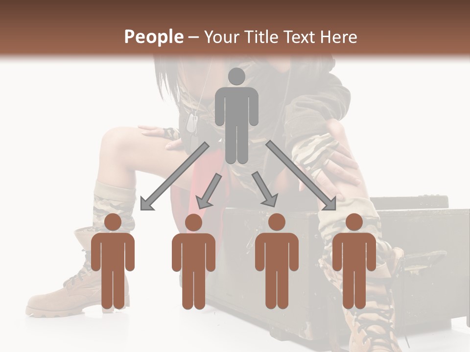 Cool Retro Styled Flag PowerPoint Template