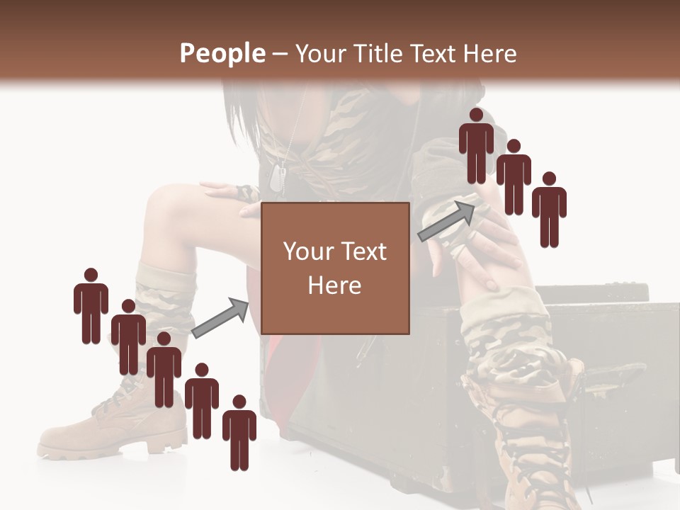 Cool Retro Styled Flag PowerPoint Template