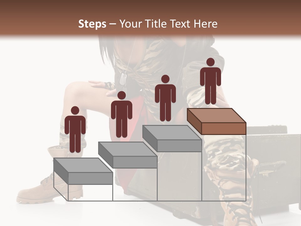 Cool Retro Styled Flag PowerPoint Template