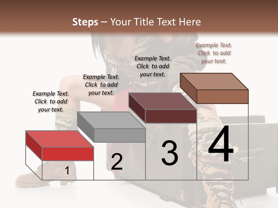 Cool Retro Styled Flag PowerPoint Template