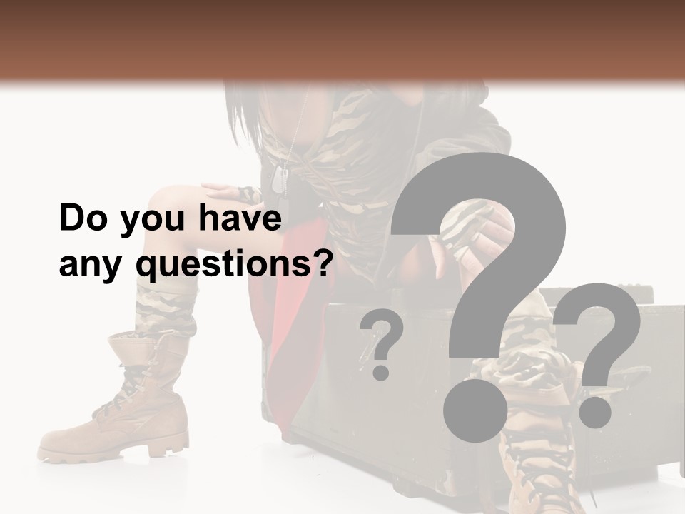 Cool Retro Styled Flag PowerPoint Template