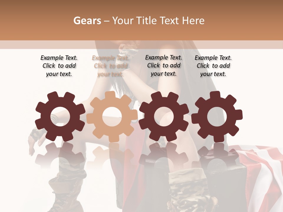 Fashion Cosmetics Retro PowerPoint Template