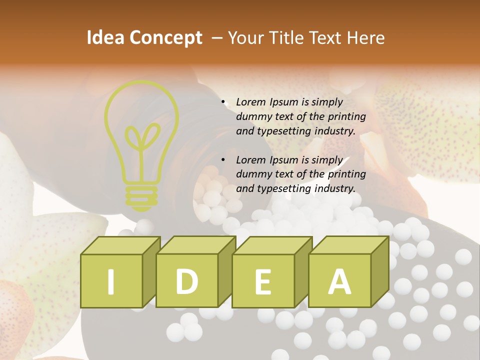 Gentle Capsules Medicine PowerPoint Template