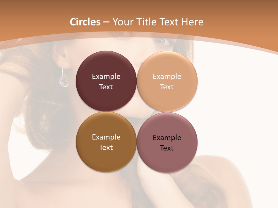 Skincare Face Lovely PowerPoint Template