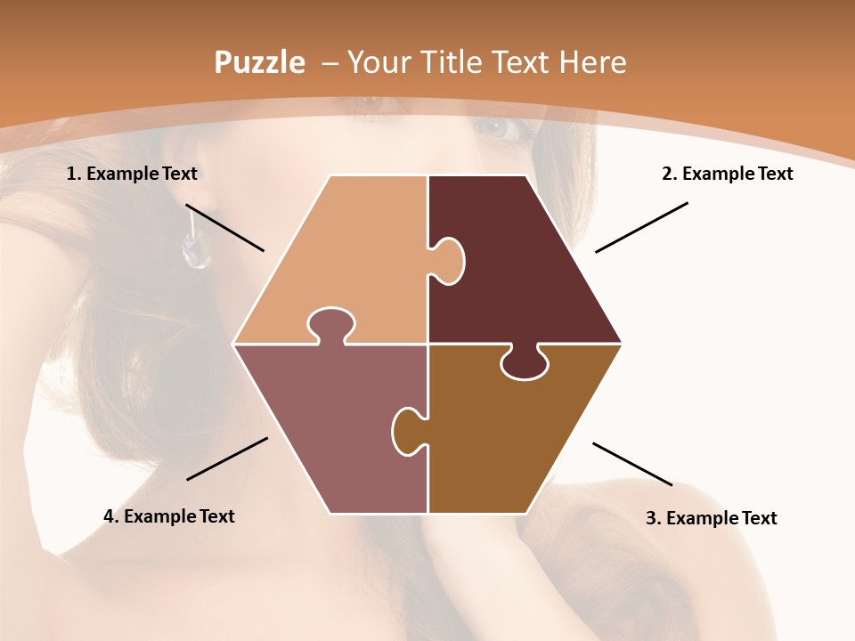 Skincare Face Lovely PowerPoint Template