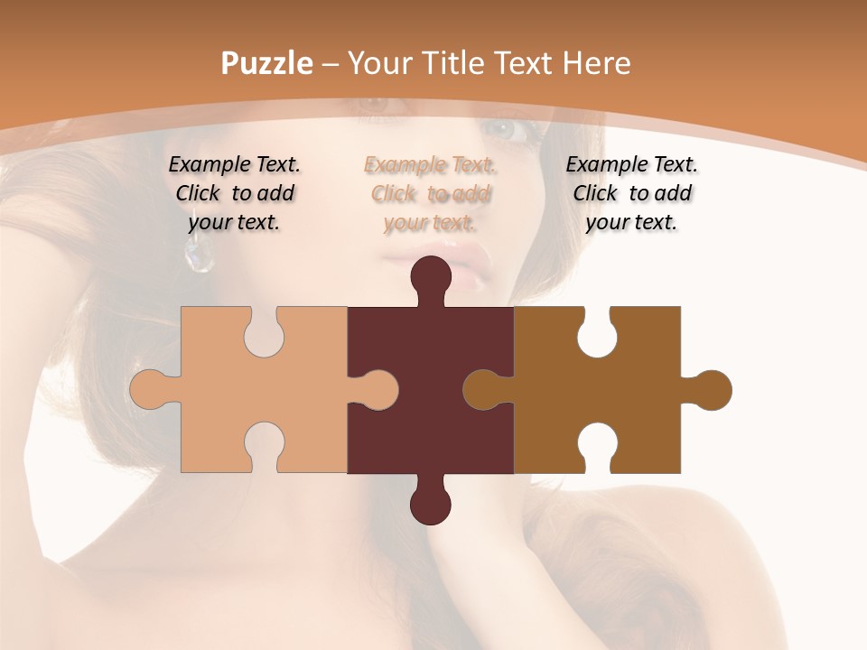 Skincare Face Lovely PowerPoint Template