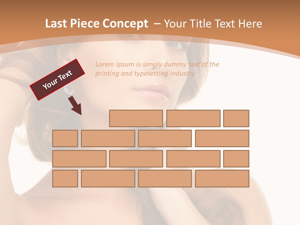 Skincare Face Lovely PowerPoint Template