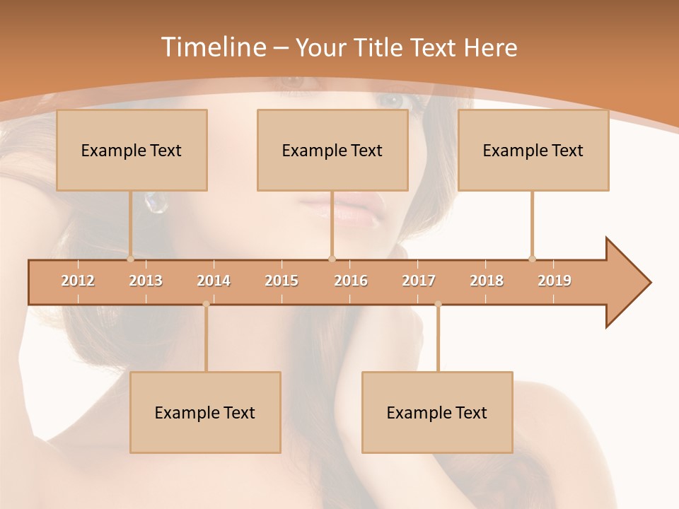 Skincare Face Lovely PowerPoint Template