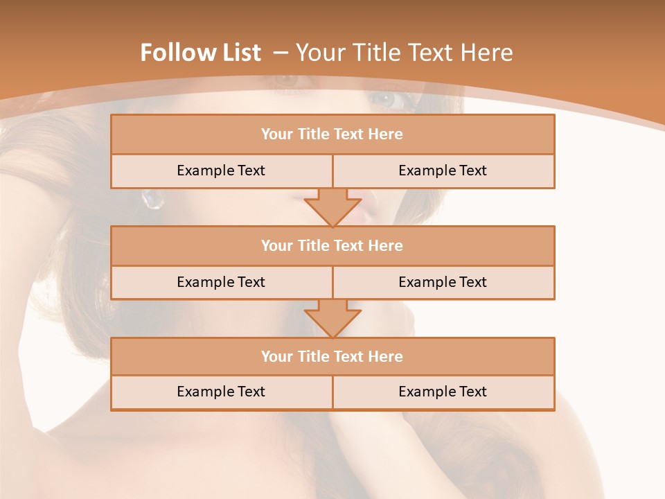 Skincare Face Lovely PowerPoint Template
