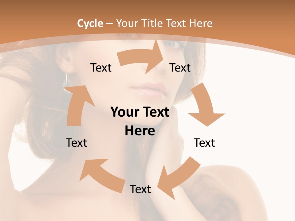 Skincare Face Lovely PowerPoint Template