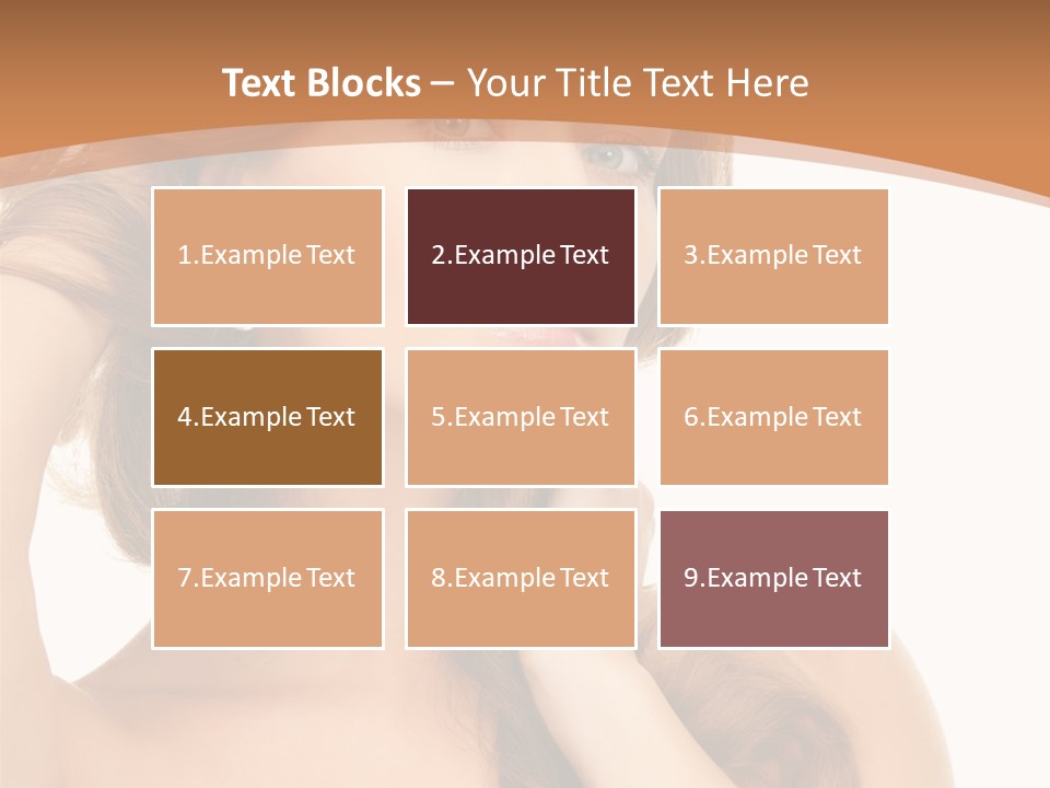 Skincare Face Lovely PowerPoint Template