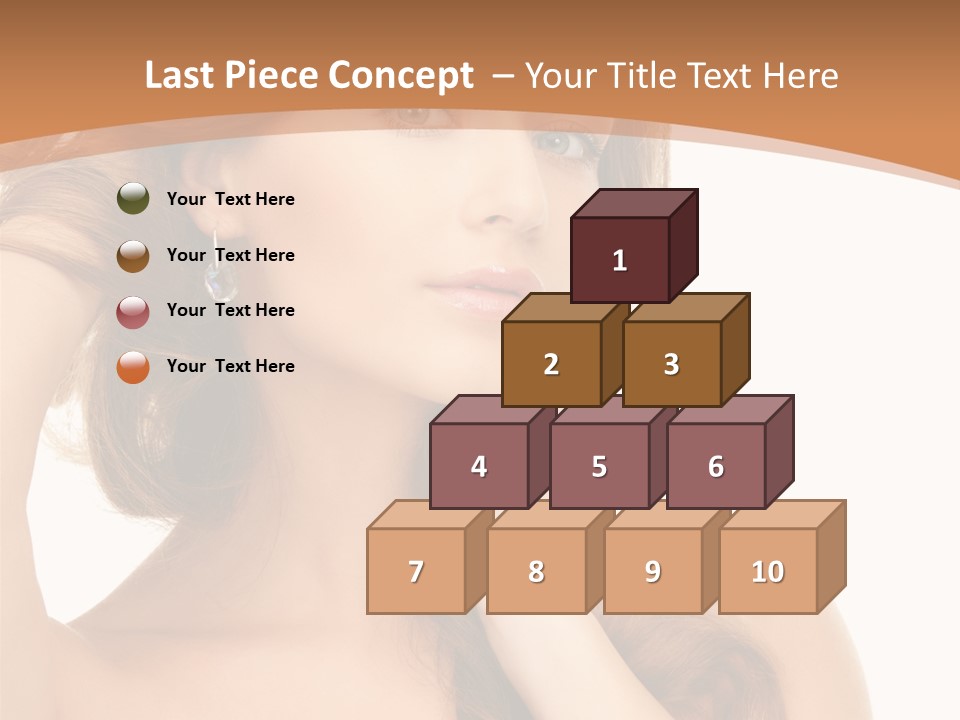 Skincare Face Lovely PowerPoint Template