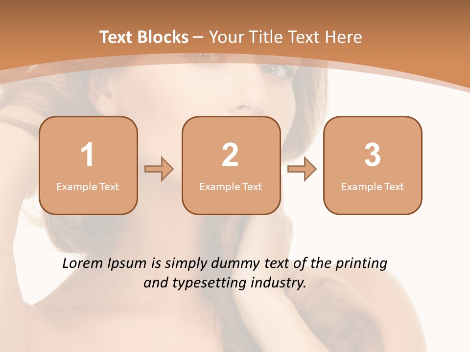 Skincare Face Lovely PowerPoint Template