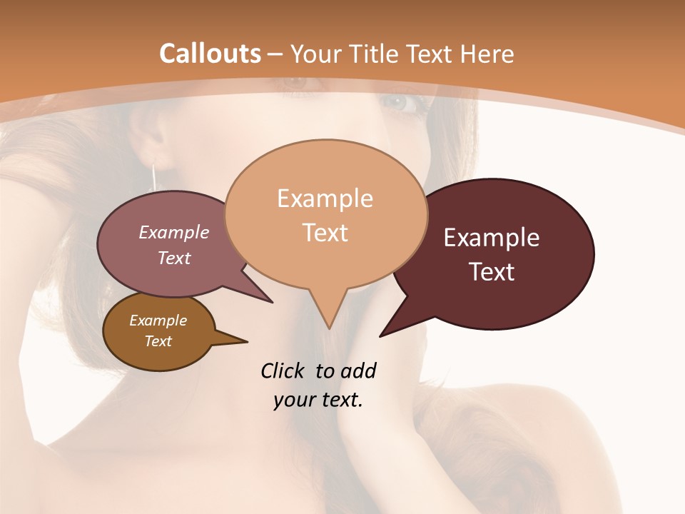 Skincare Face Lovely PowerPoint Template