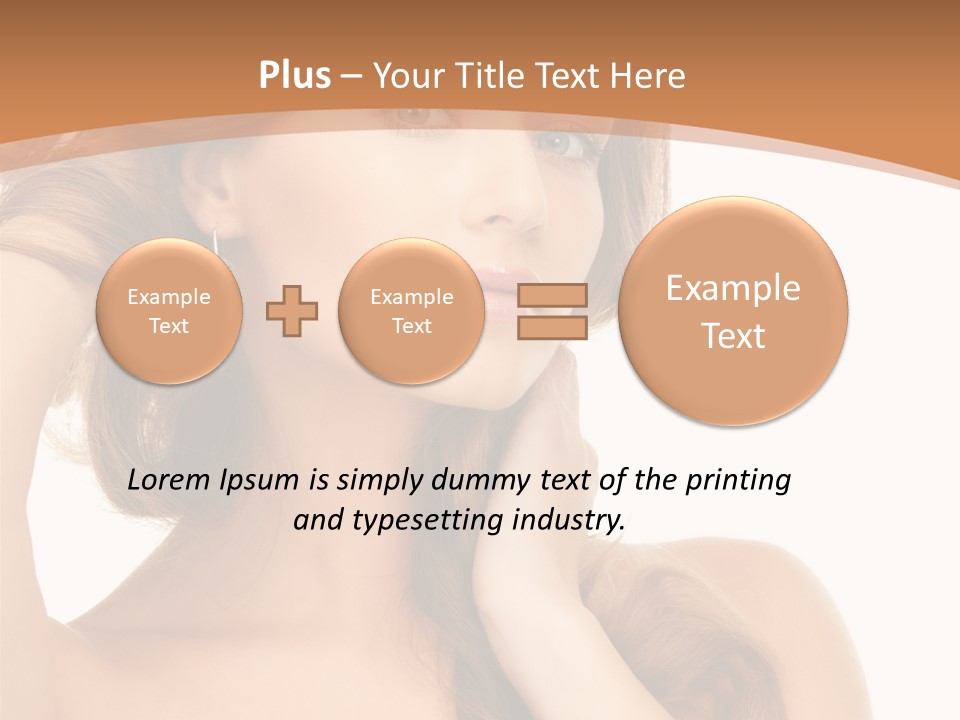 Skincare Face Lovely PowerPoint Template