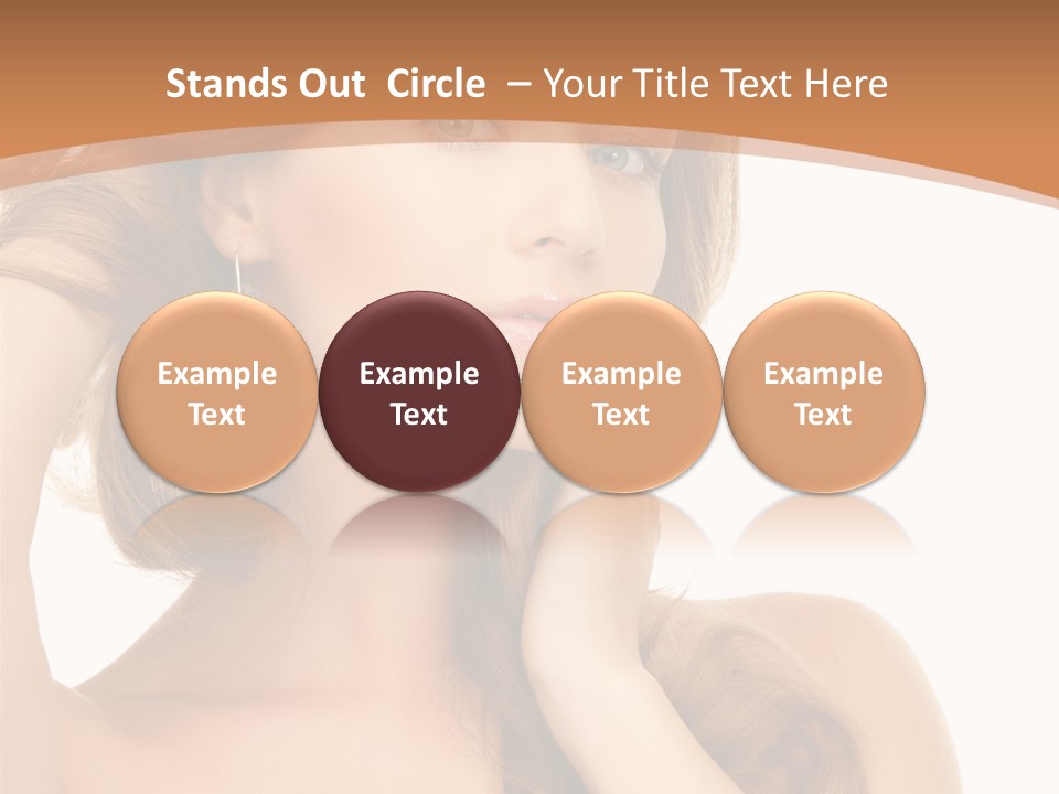 Skincare Face Lovely PowerPoint Template