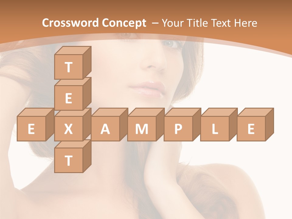 Skincare Face Lovely PowerPoint Template