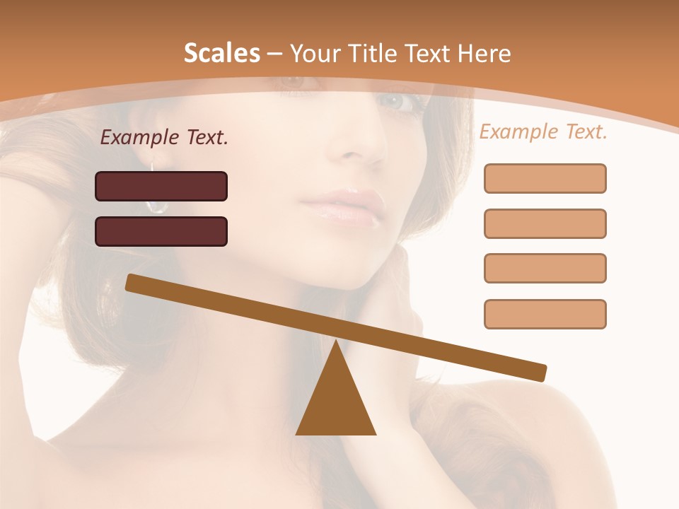 Skincare Face Lovely PowerPoint Template