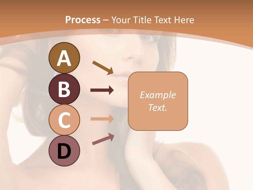 Skincare Face Lovely PowerPoint Template