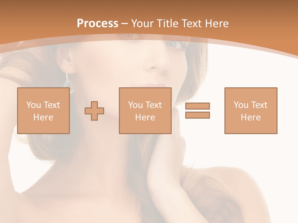 Skincare Face Lovely PowerPoint Template