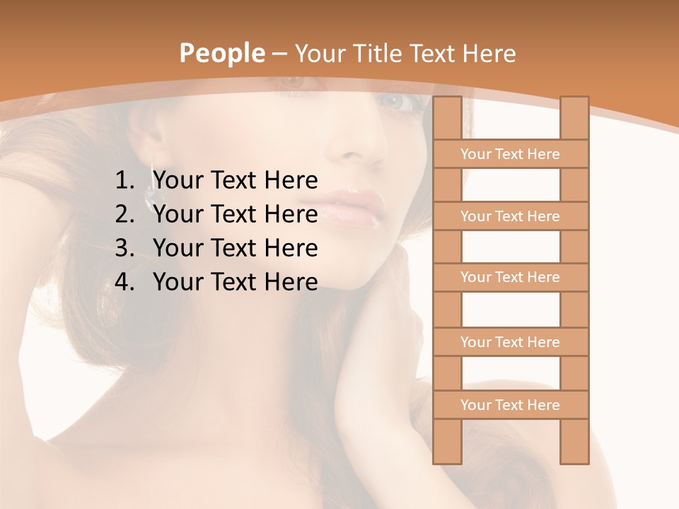 Skincare Face Lovely PowerPoint Template