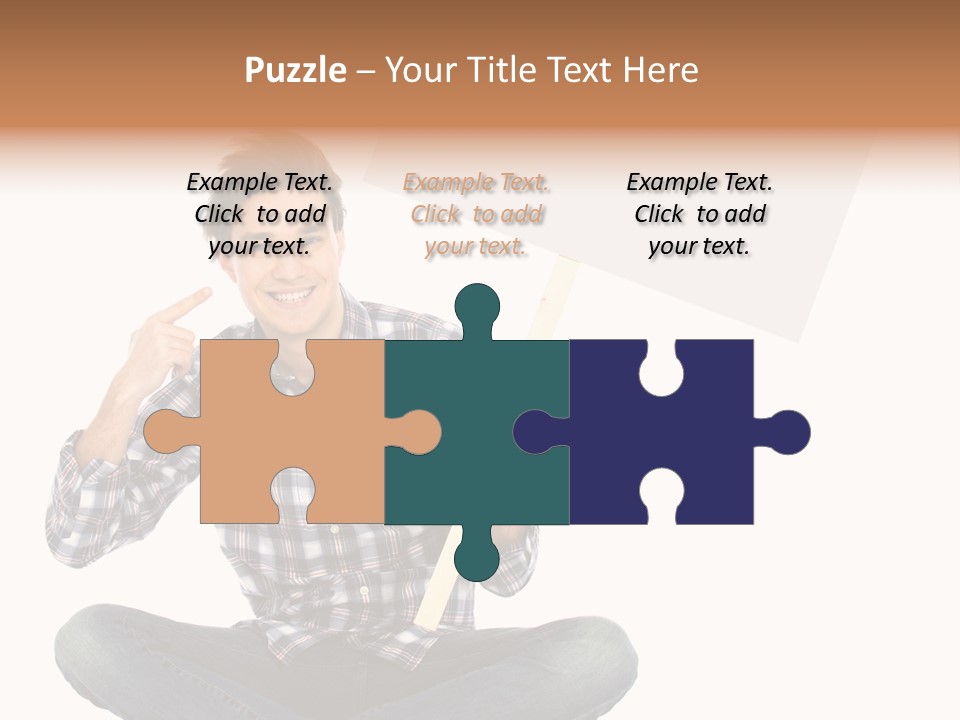 Trendy Teenager Toothy PowerPoint Template