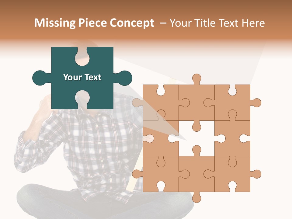 Trendy Teenager Toothy PowerPoint Template