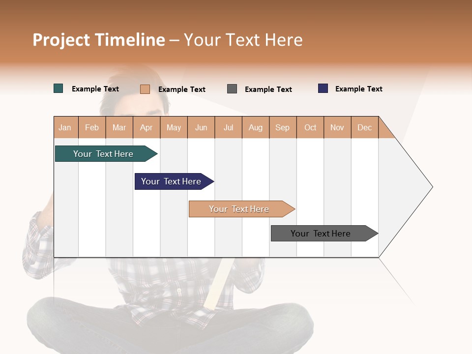 Trendy Teenager Toothy PowerPoint Template