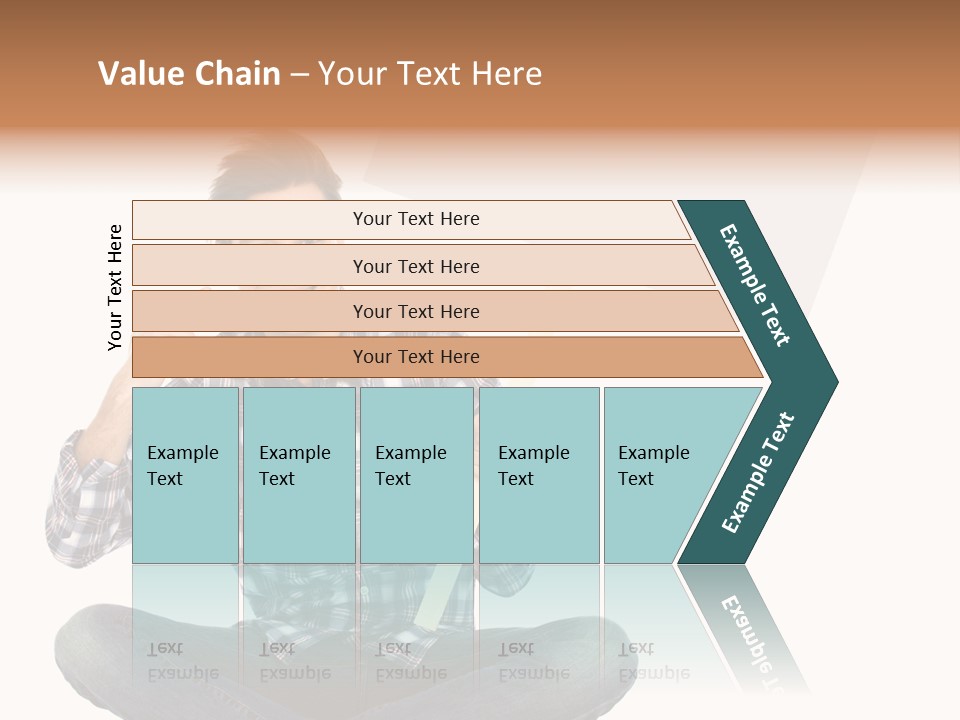 Trendy Teenager Toothy PowerPoint Template