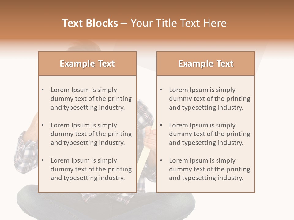Trendy Teenager Toothy PowerPoint Template