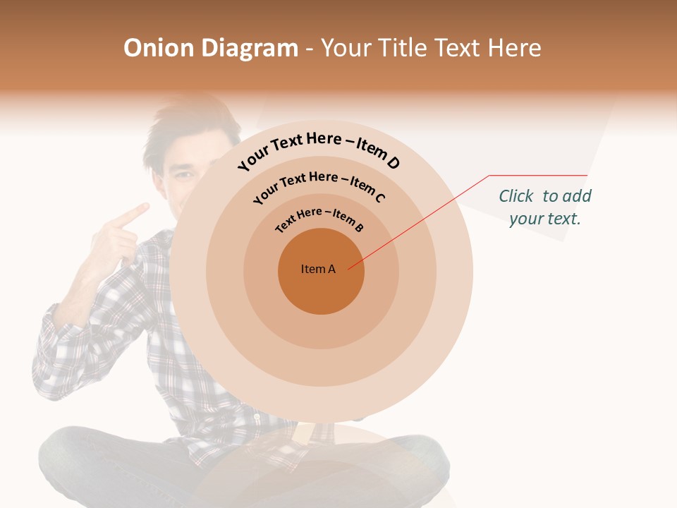 Trendy Teenager Toothy PowerPoint Template