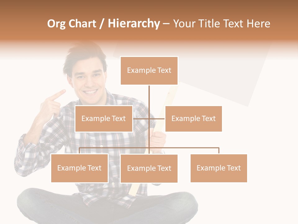 Trendy Teenager Toothy PowerPoint Template