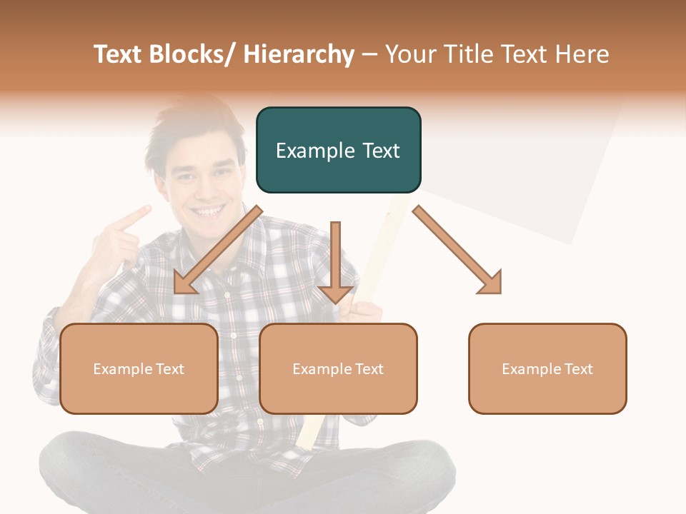 Trendy Teenager Toothy PowerPoint Template