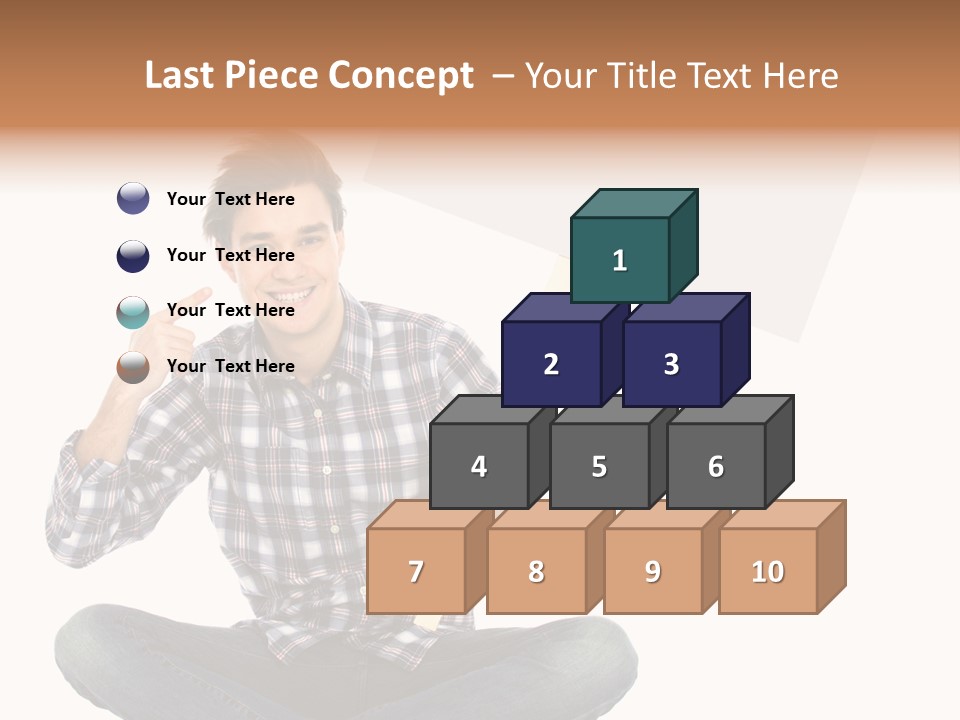 Trendy Teenager Toothy PowerPoint Template