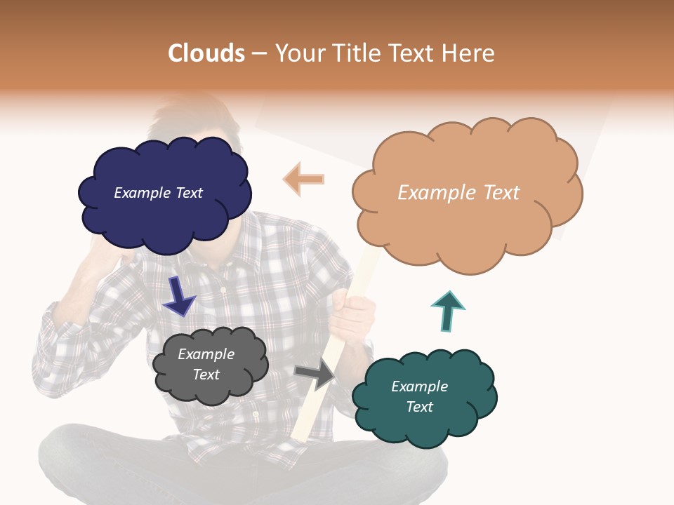Trendy Teenager Toothy PowerPoint Template