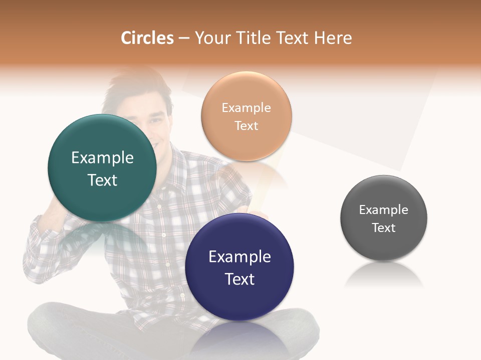 Trendy Teenager Toothy PowerPoint Template