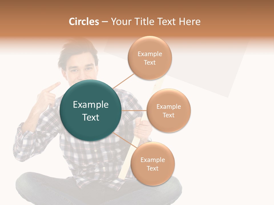 Trendy Teenager Toothy PowerPoint Template