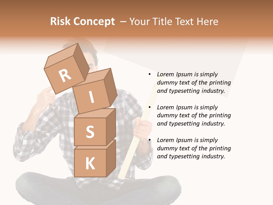 Trendy Teenager Toothy PowerPoint Template