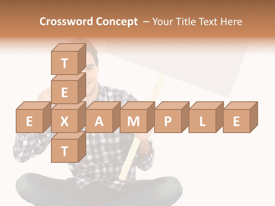 Trendy Teenager Toothy PowerPoint Template