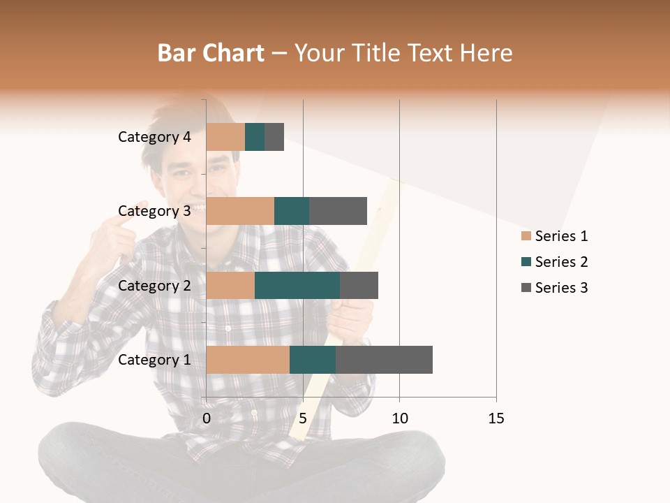 Trendy Teenager Toothy PowerPoint Template