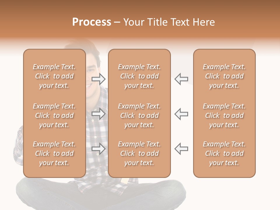 Trendy Teenager Toothy PowerPoint Template