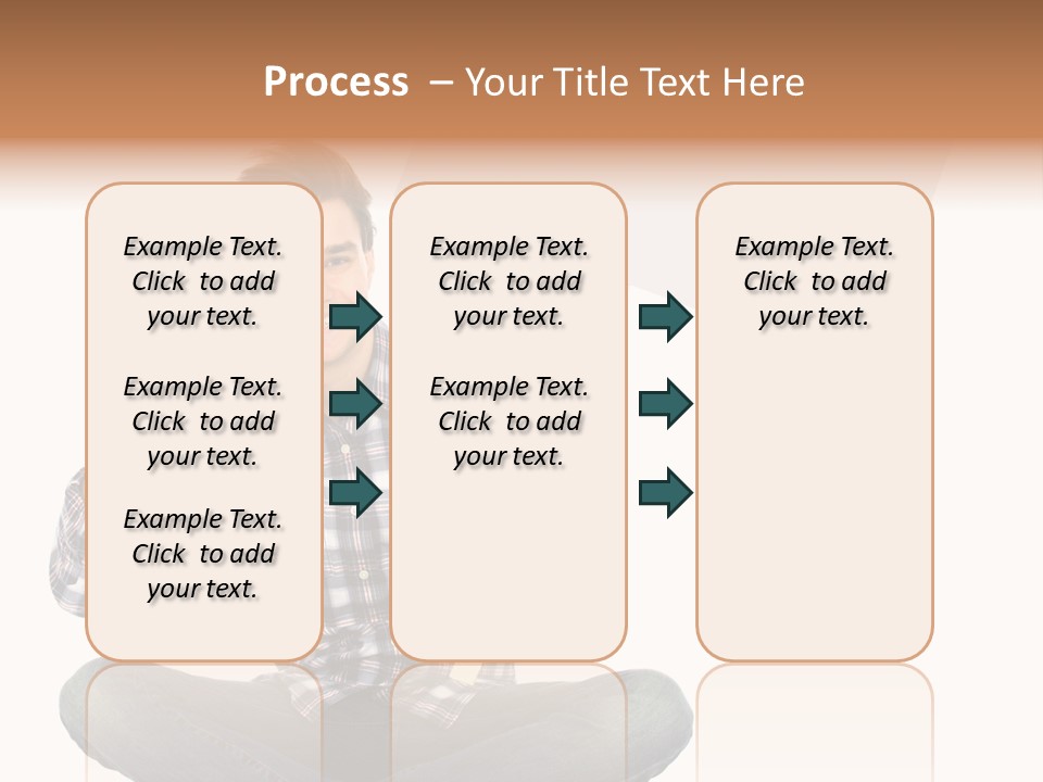 Trendy Teenager Toothy PowerPoint Template