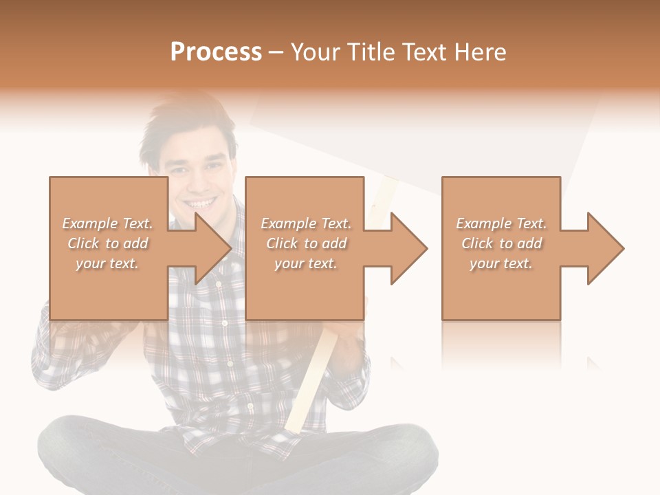 Trendy Teenager Toothy PowerPoint Template