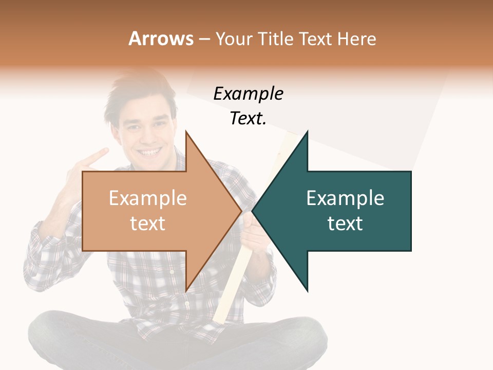 Trendy Teenager Toothy PowerPoint Template