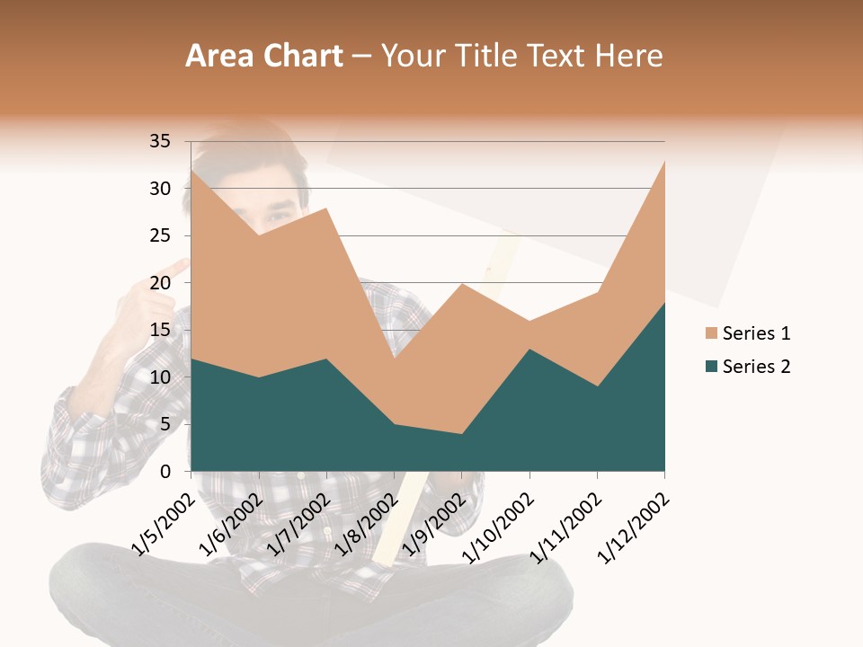 Trendy Teenager Toothy PowerPoint Template